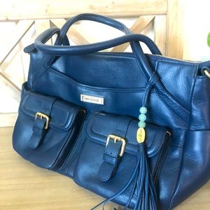 Lily Jade Diaper Bag/Handbag in Navy